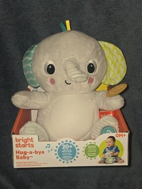 Bright Starts Hug-a-Bye Baby Elephants Soothing Toy